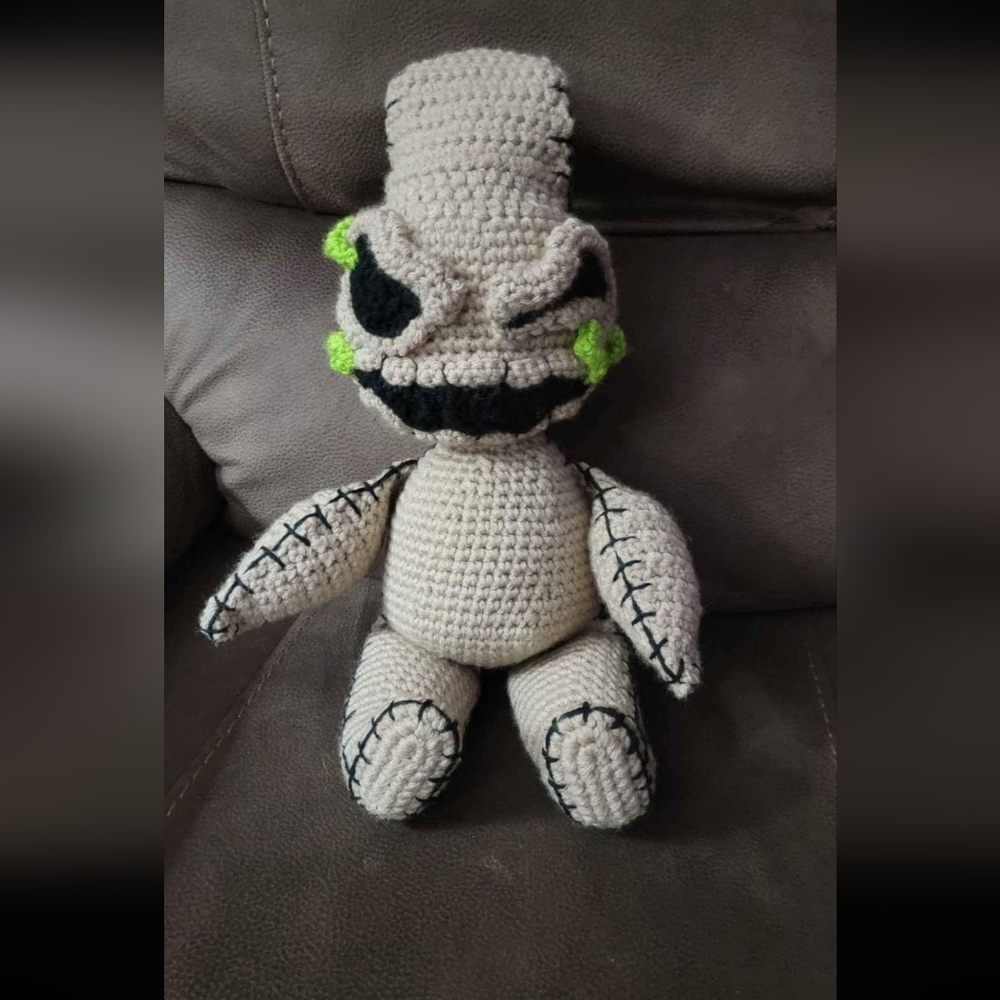 Crocheted oogie boogie
